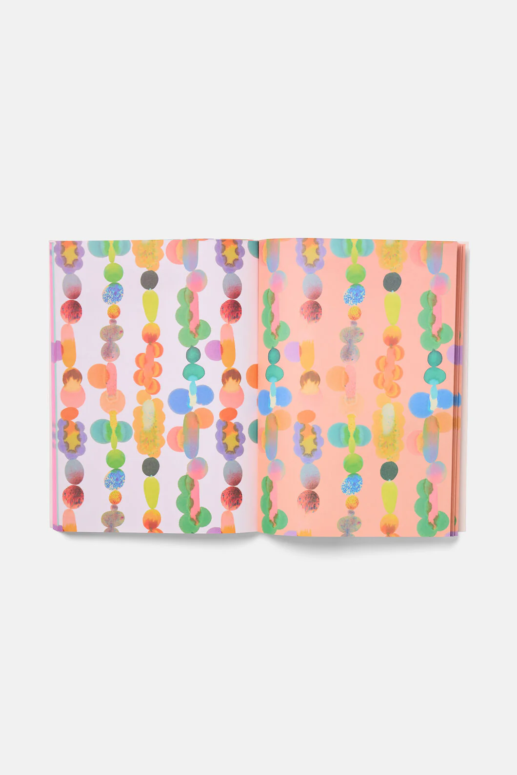 Rainbow Drops Wrapping Paper Pink - Image 4