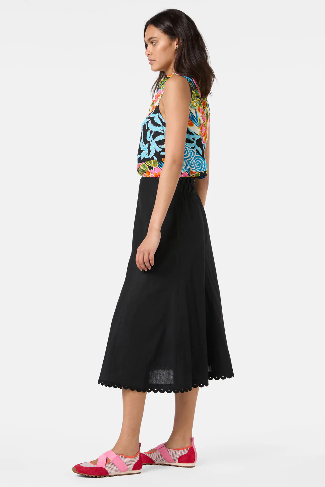 Relax And Rewind Midi Skirt - Image 2