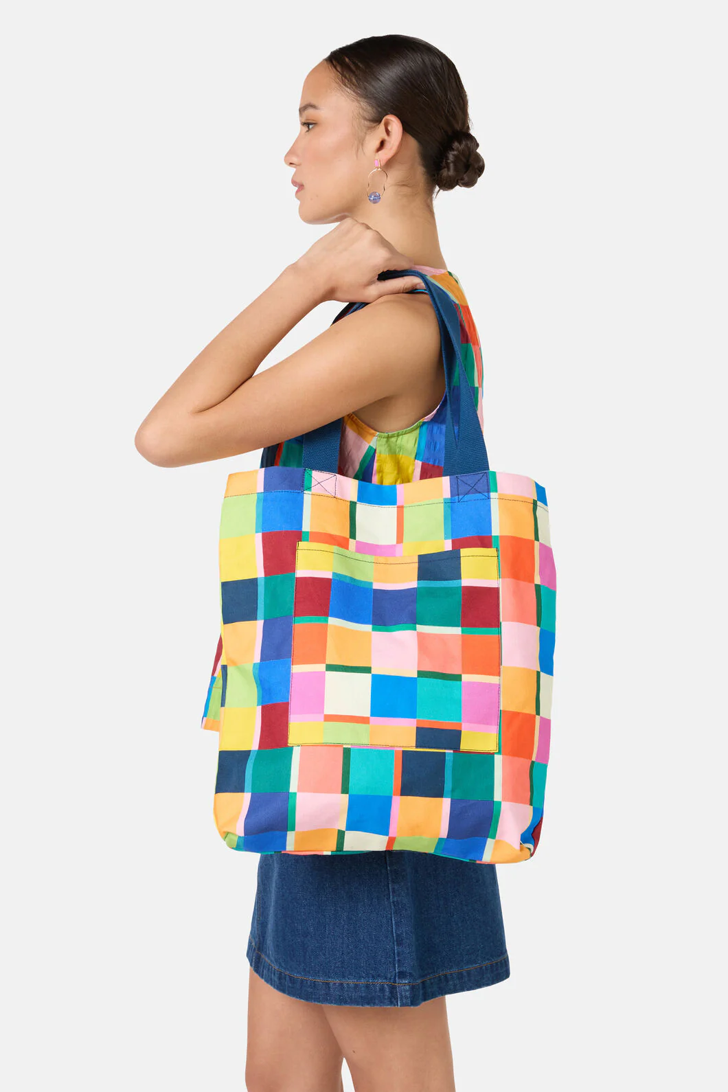 Rhapsody Check Tote Rhapsody C
