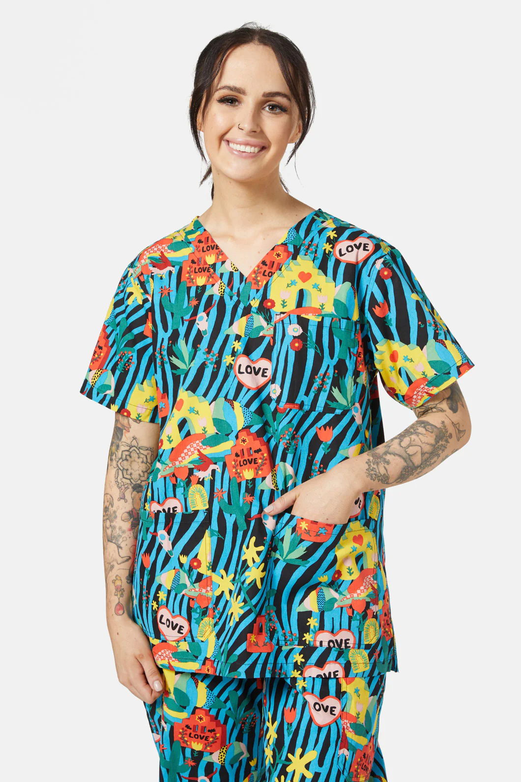 River Of Love Scrub Set - Image 2