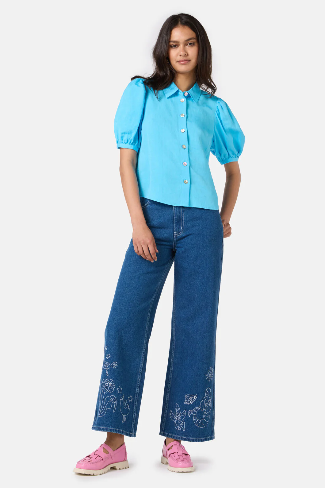 Royale Balloon Sleeve Shirt - Image 2
