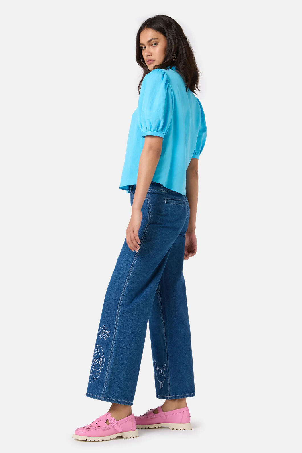 Royale Balloon Sleeve Shirt - Image 3