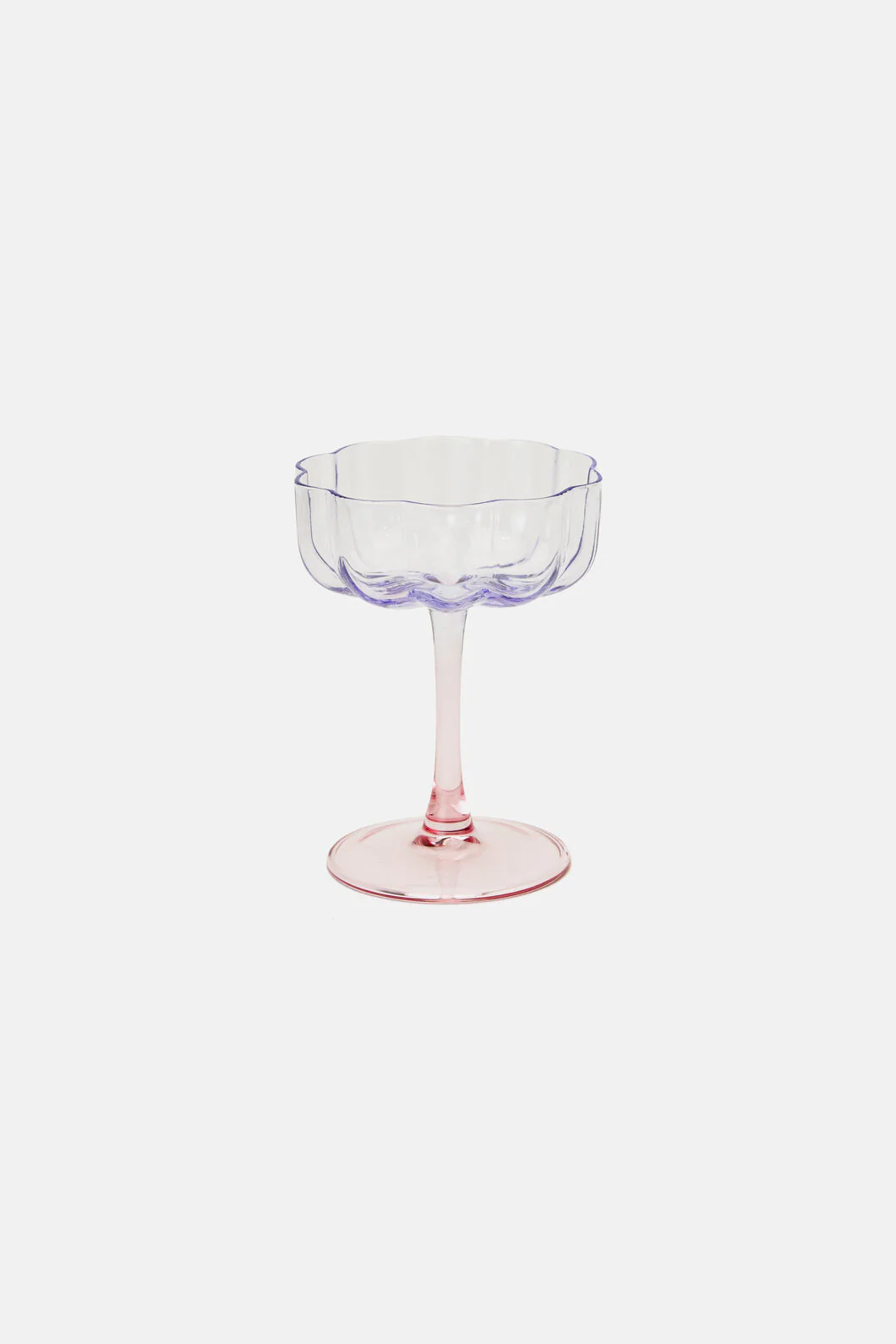 Scallop Champagne Glass Set Of 2