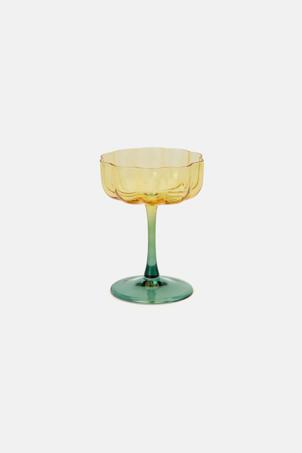 Scallop Champagne Glass Set Of 2 - Image 2