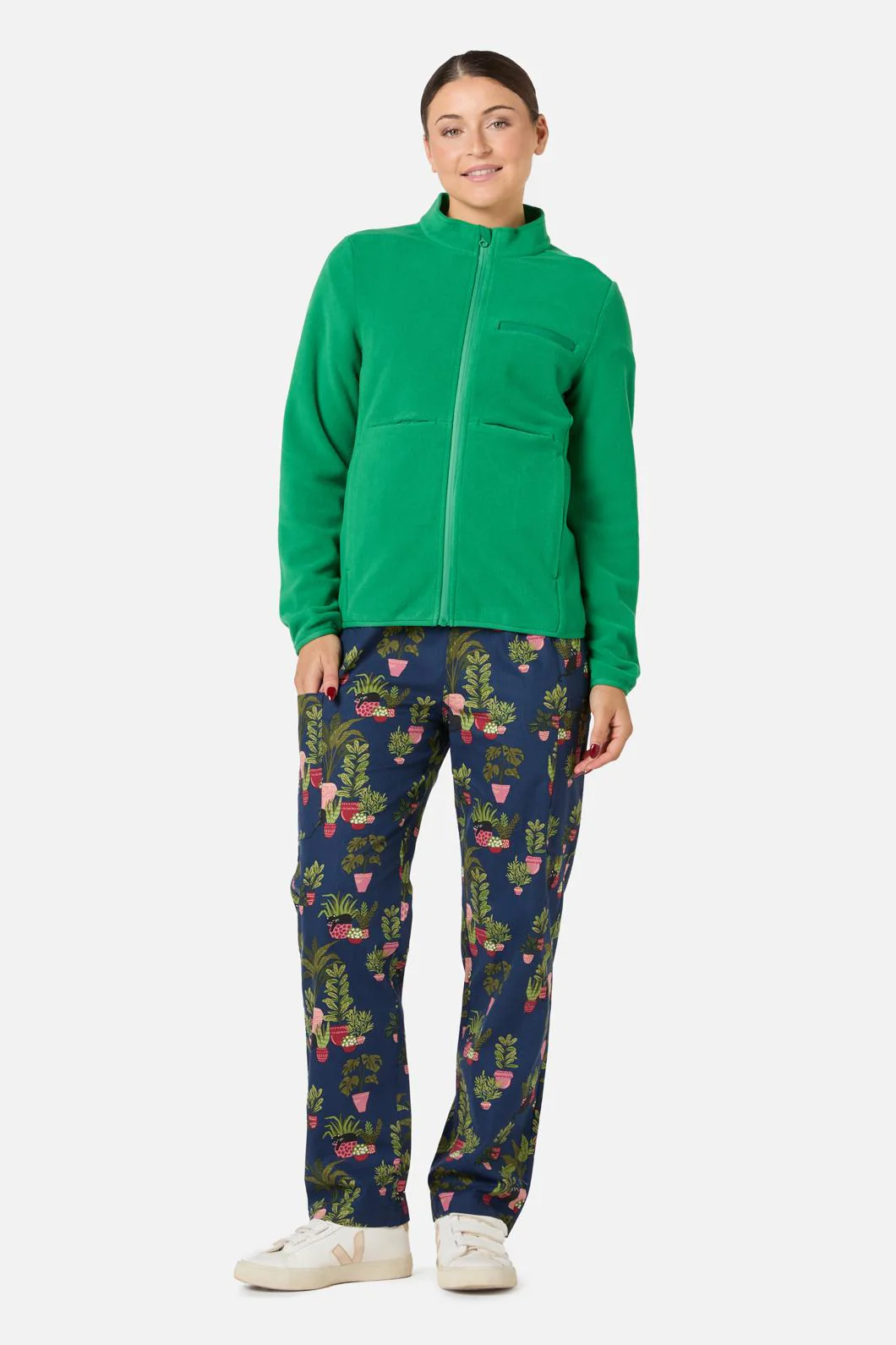 Scrubs Green Micro Polar Fleece Jkt - Image 5