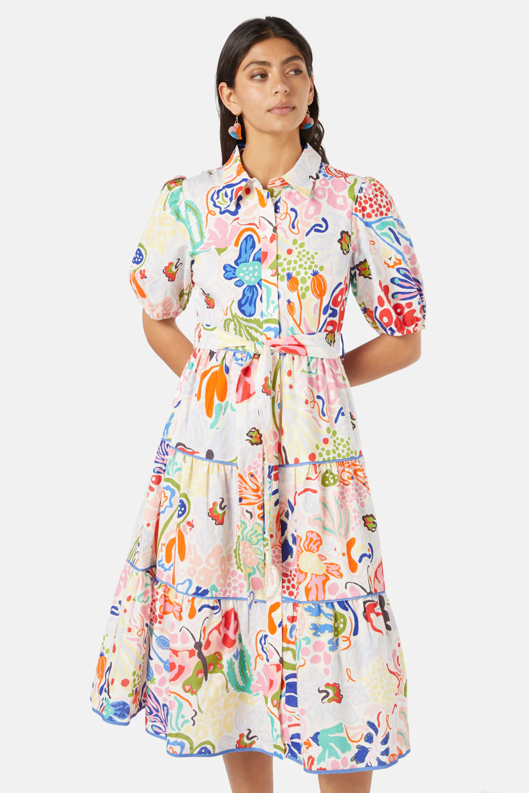 Secret Garden Tiered Dress - Image 2