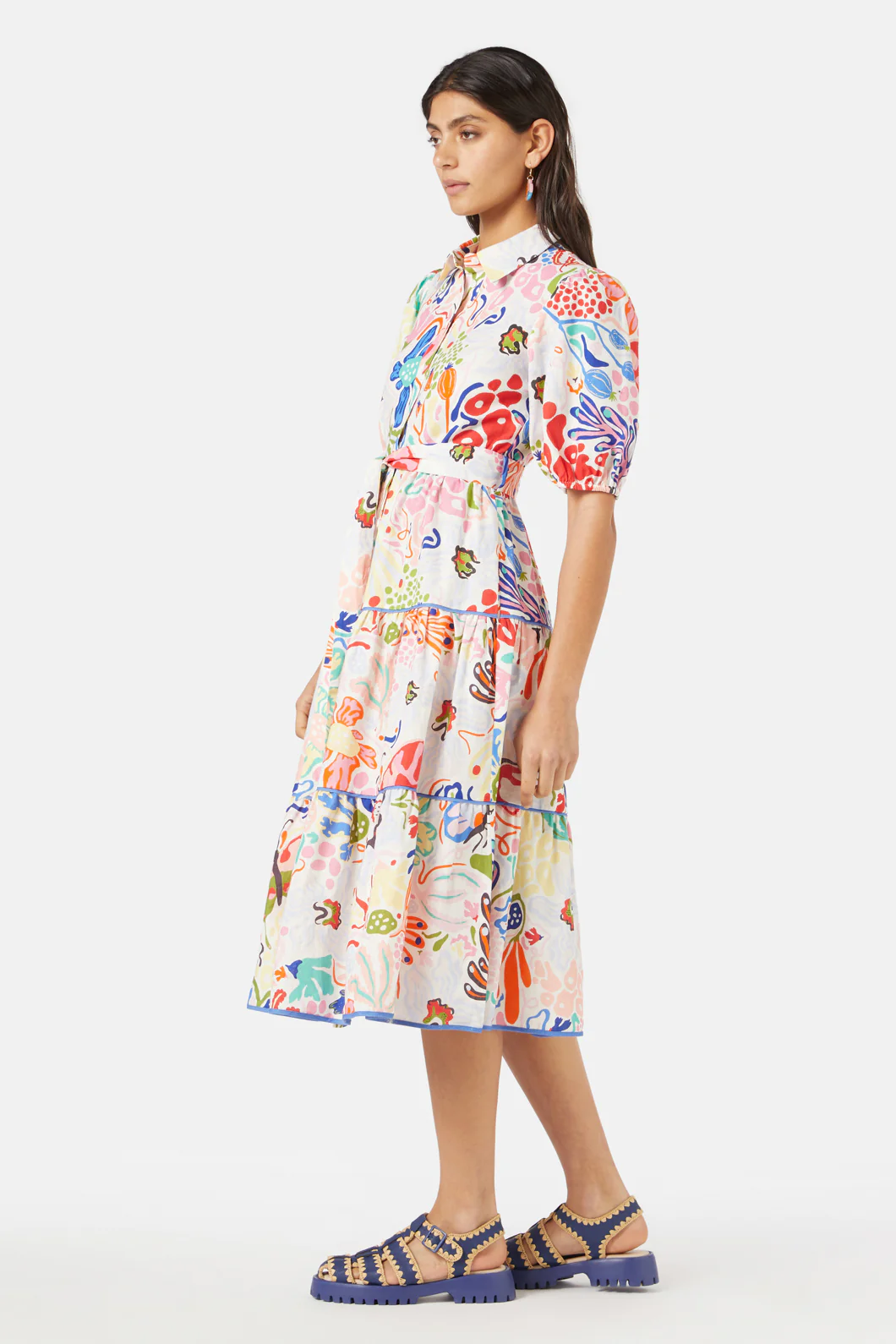 Secret Garden Tiered Dress - Image 3