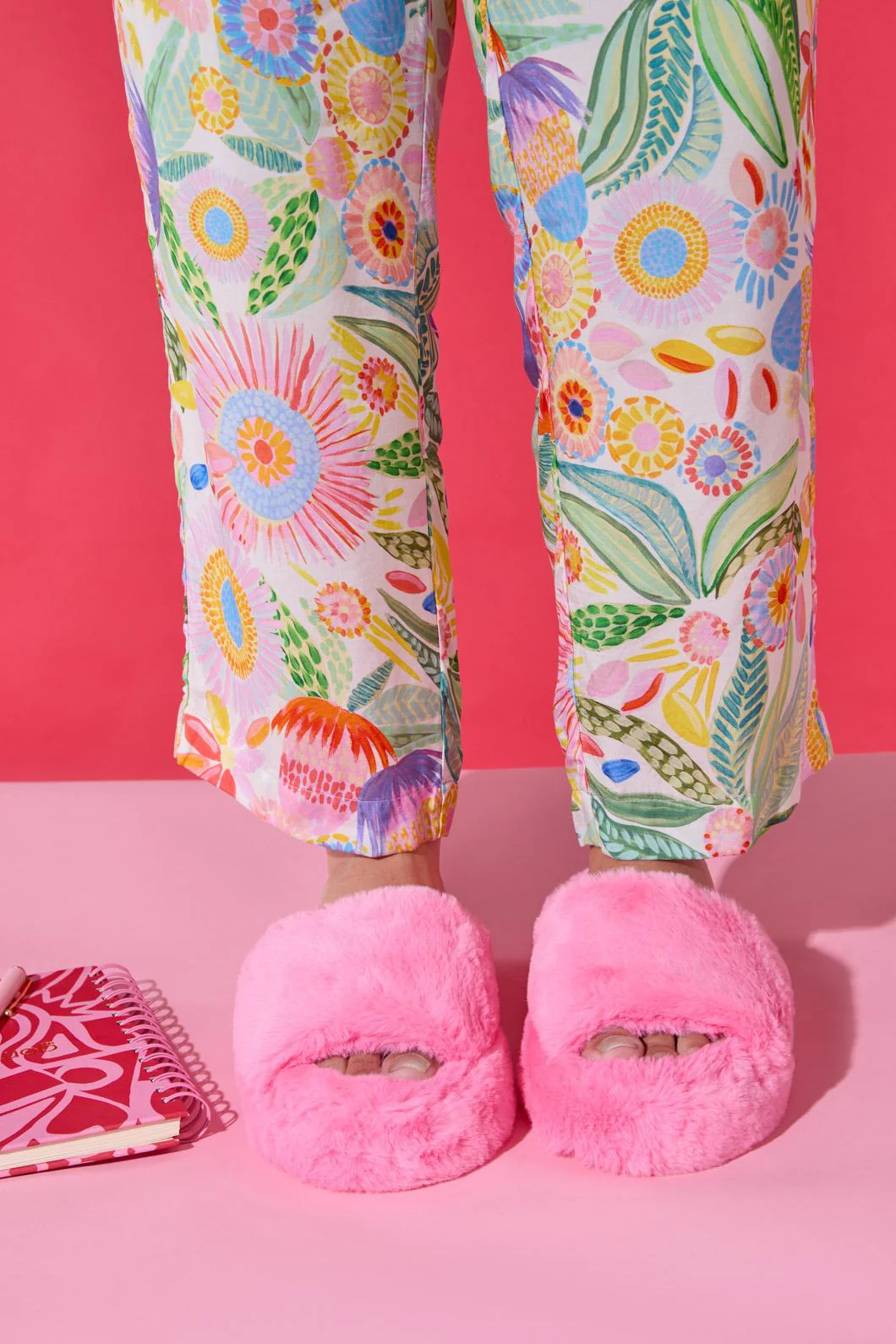 Slide By Slipper Pink