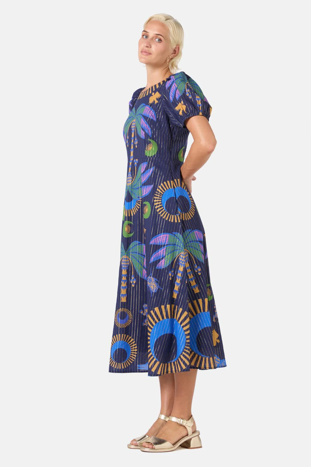 Stamp Collecting Party Dress - Image 4