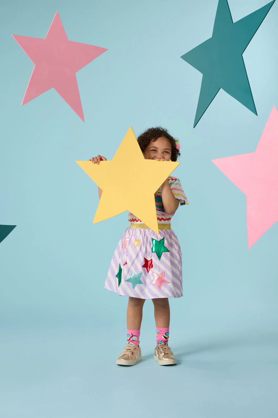 Star Stripe Kids Skirt