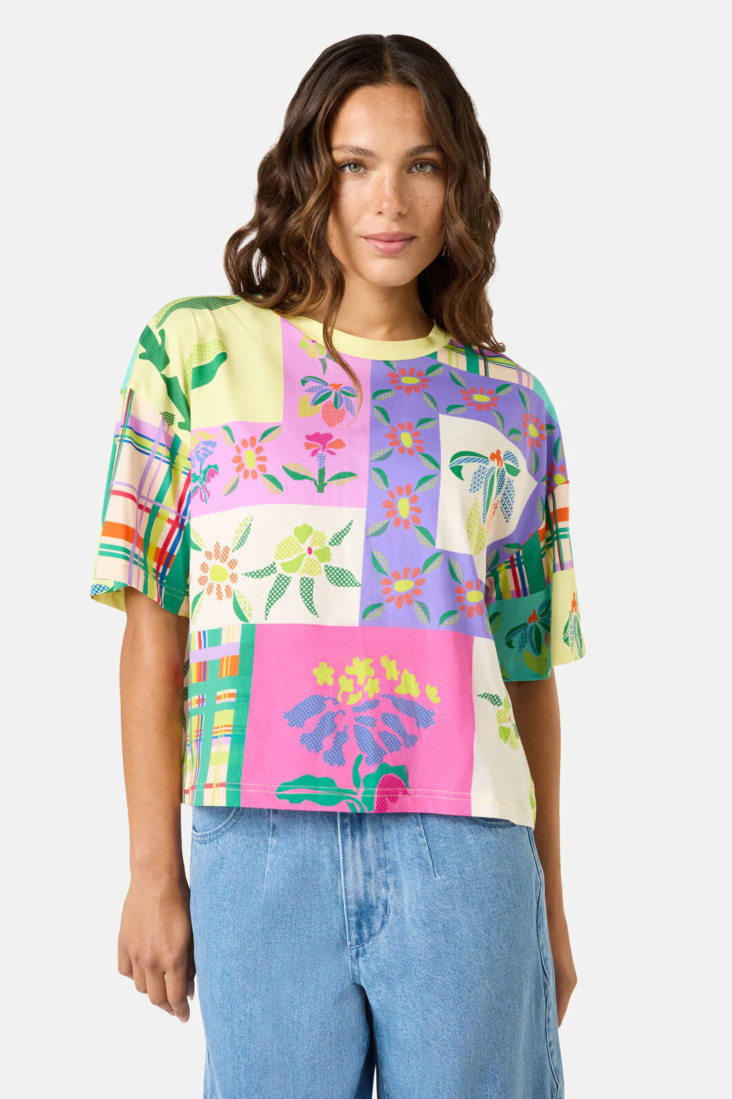 Stencil Garden Relaxed Tee