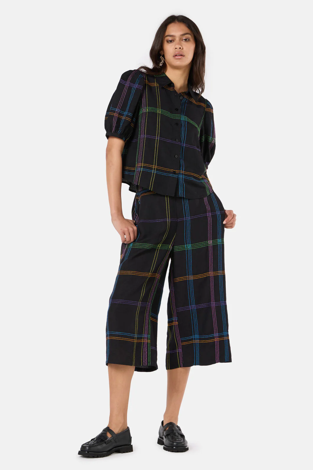 Stitched Check Shirt - Image 2