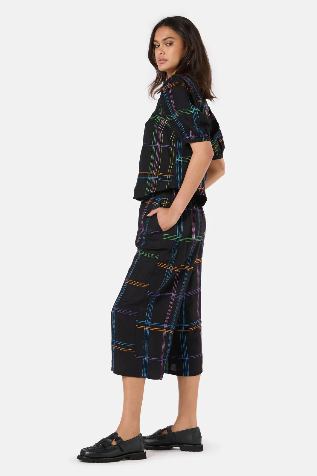 Stitched Check Shirt - Image 3