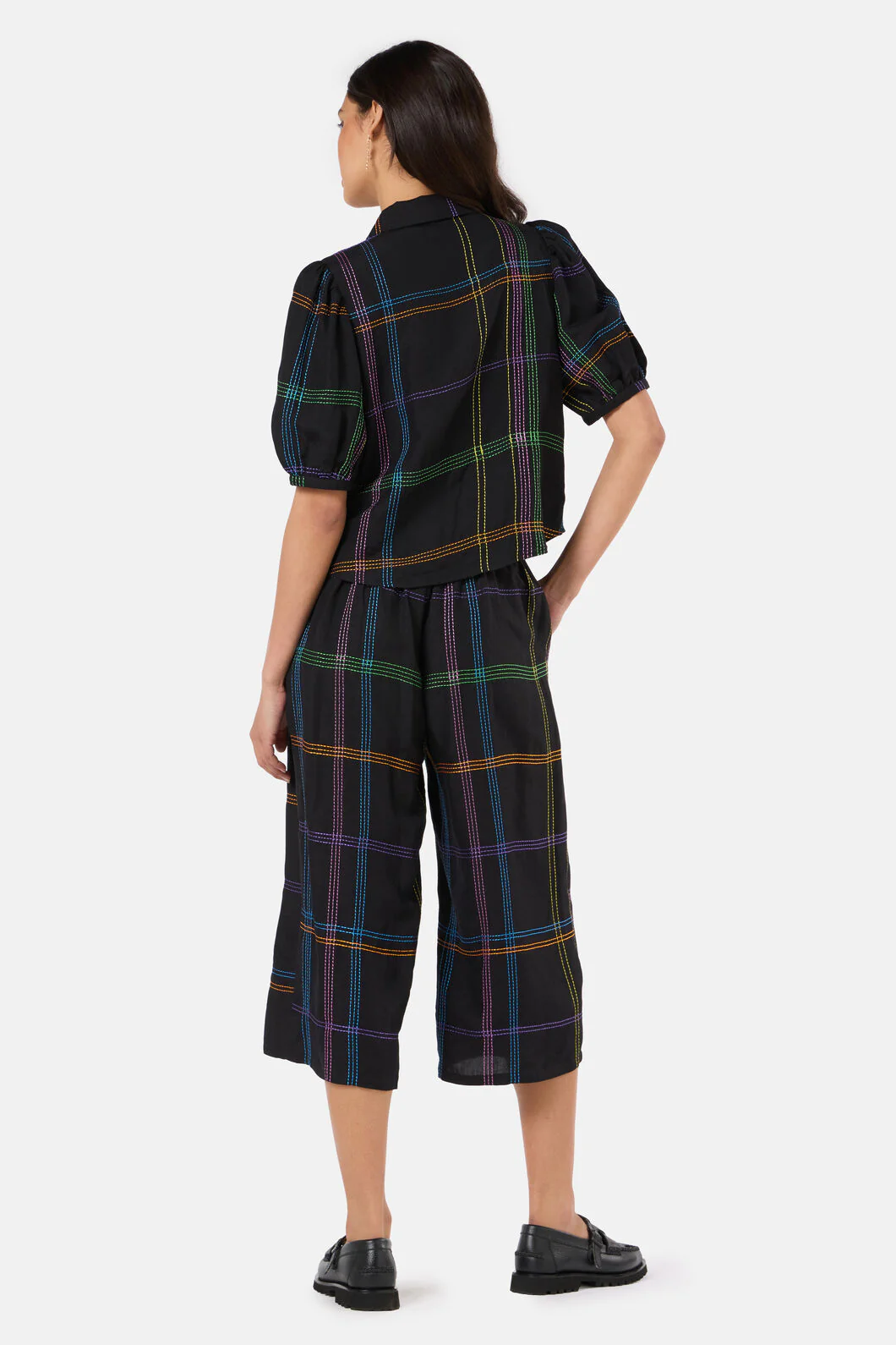 Stitched Check Shirt - Image 4