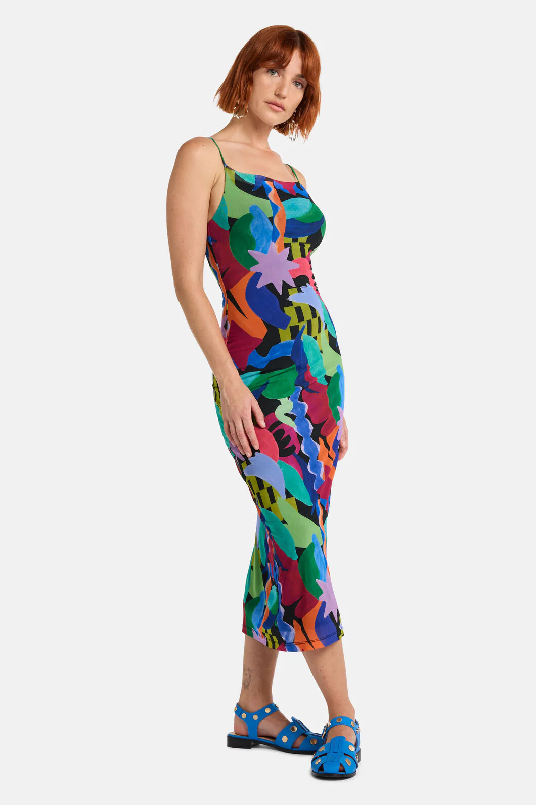 Tangled Tropic Mesh Dress - Image 2