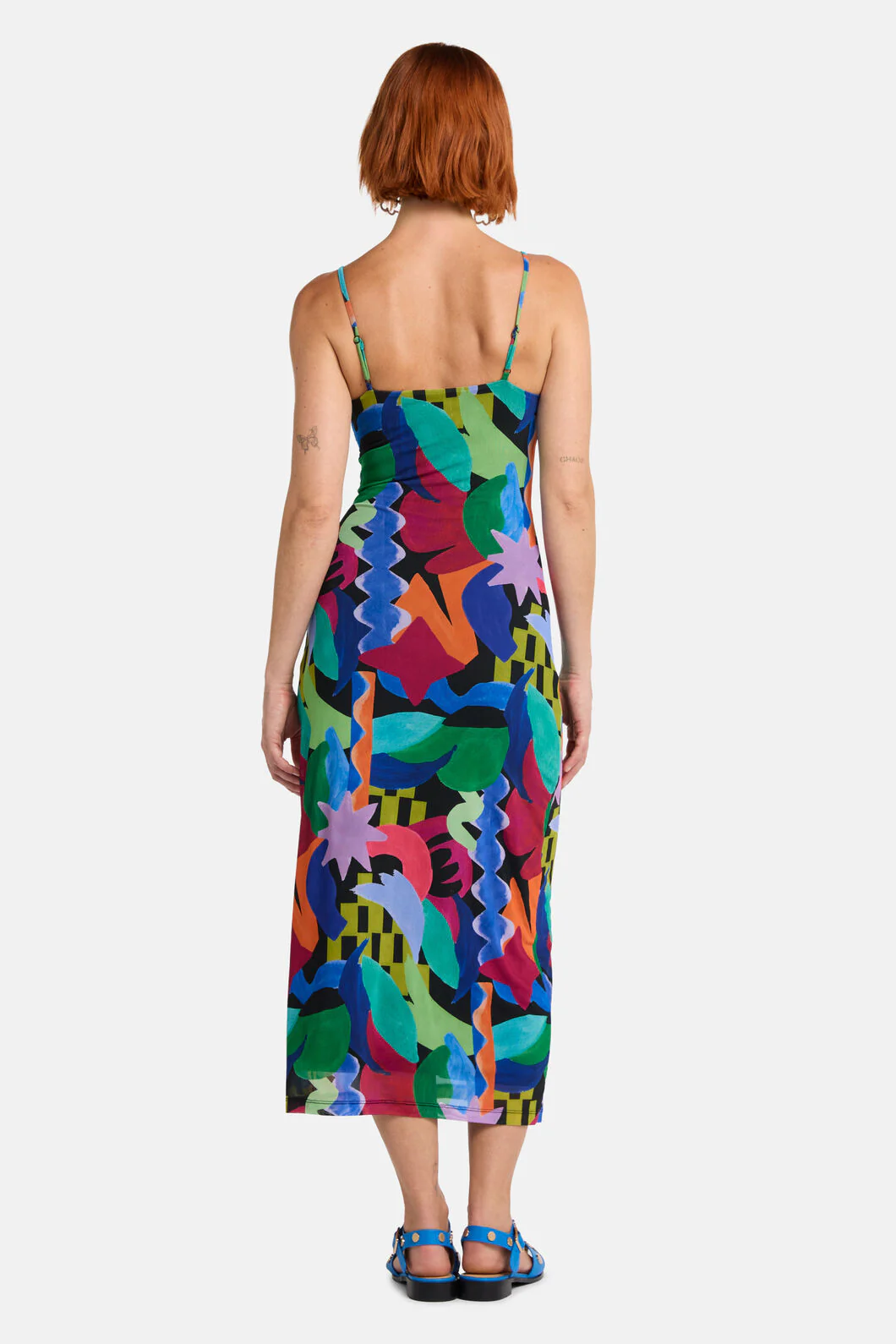 Tangled Tropic Mesh Dress - Image 3