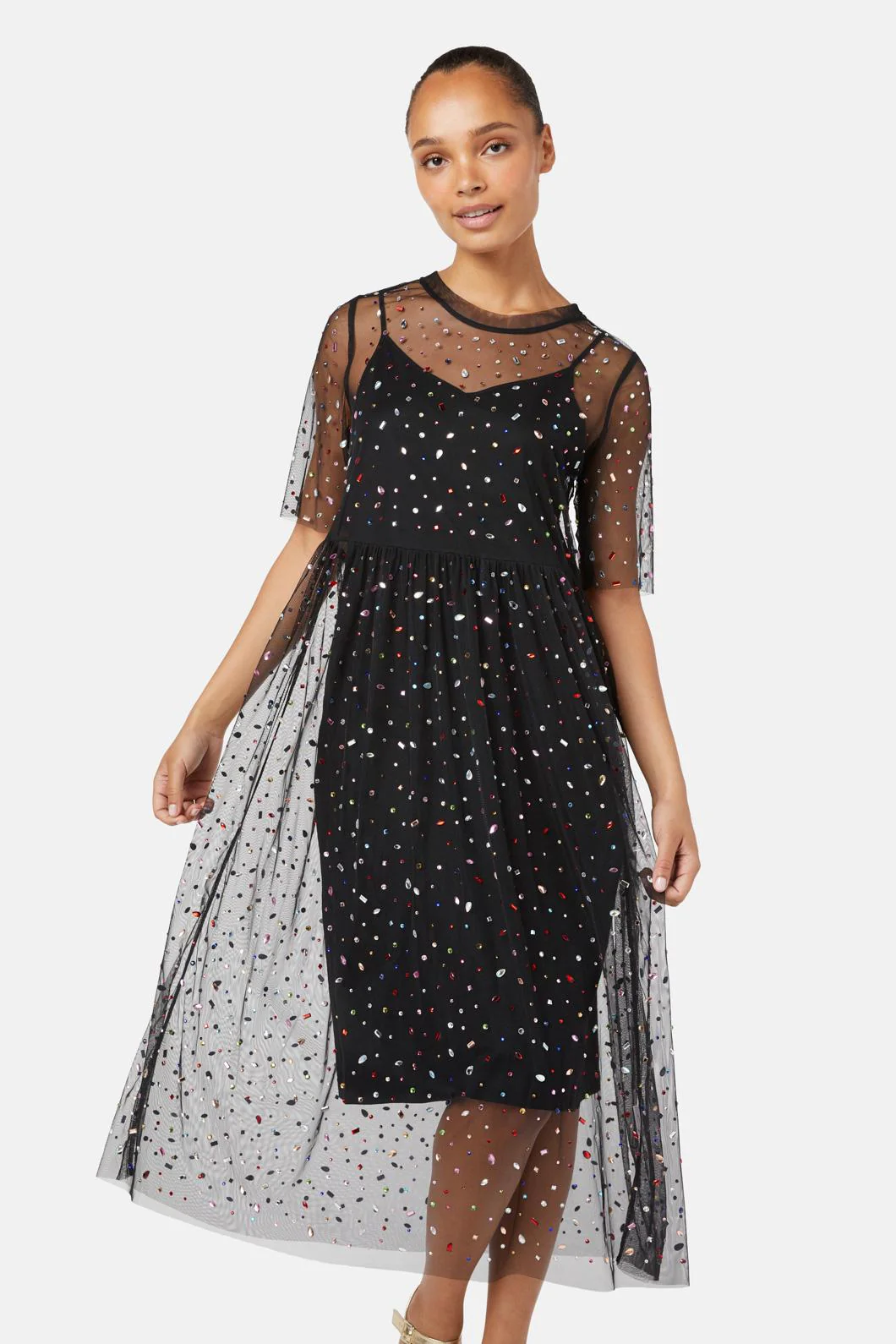 Treasure Mesh Dress - Image 5