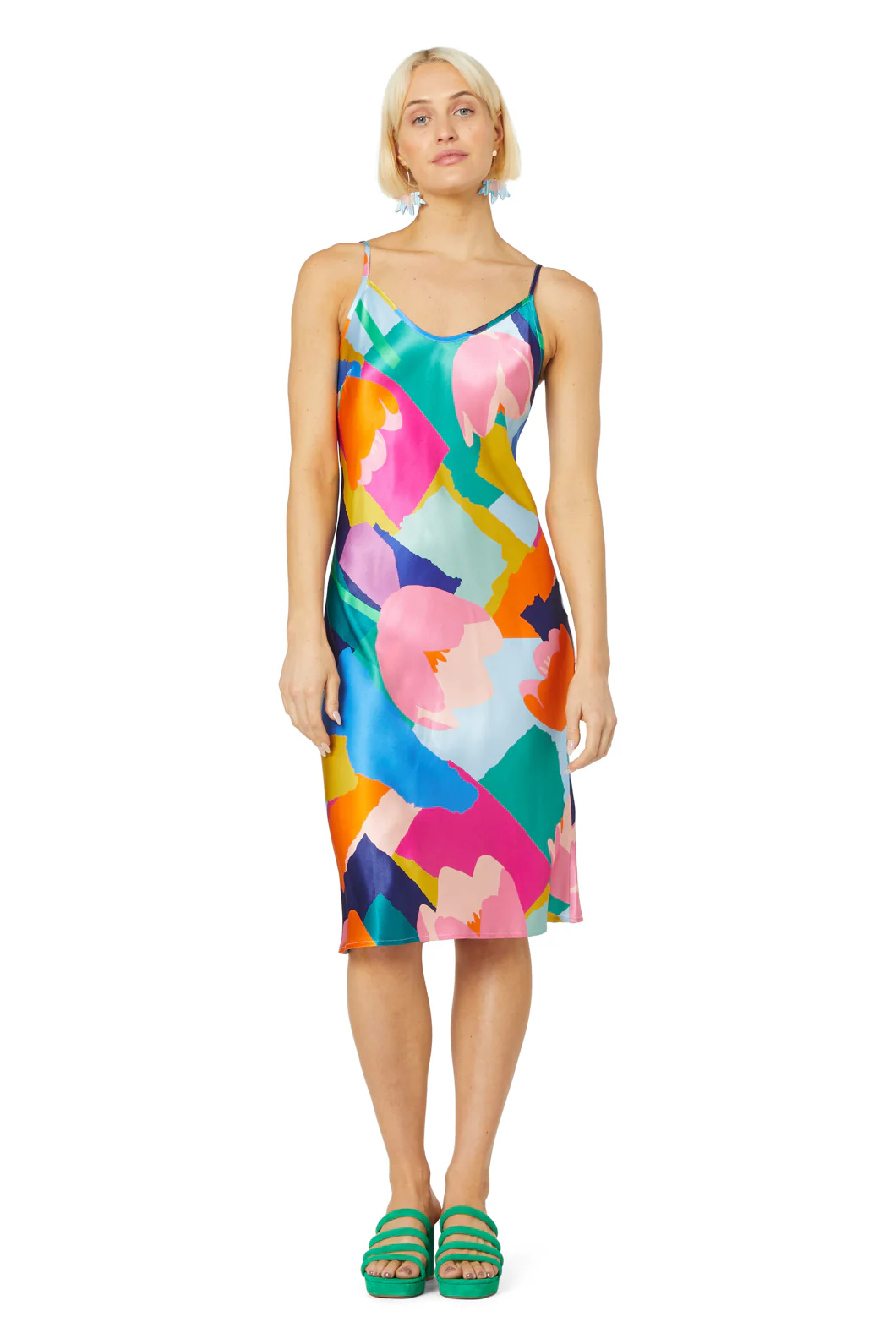 Tulip Tangle Slip Dress