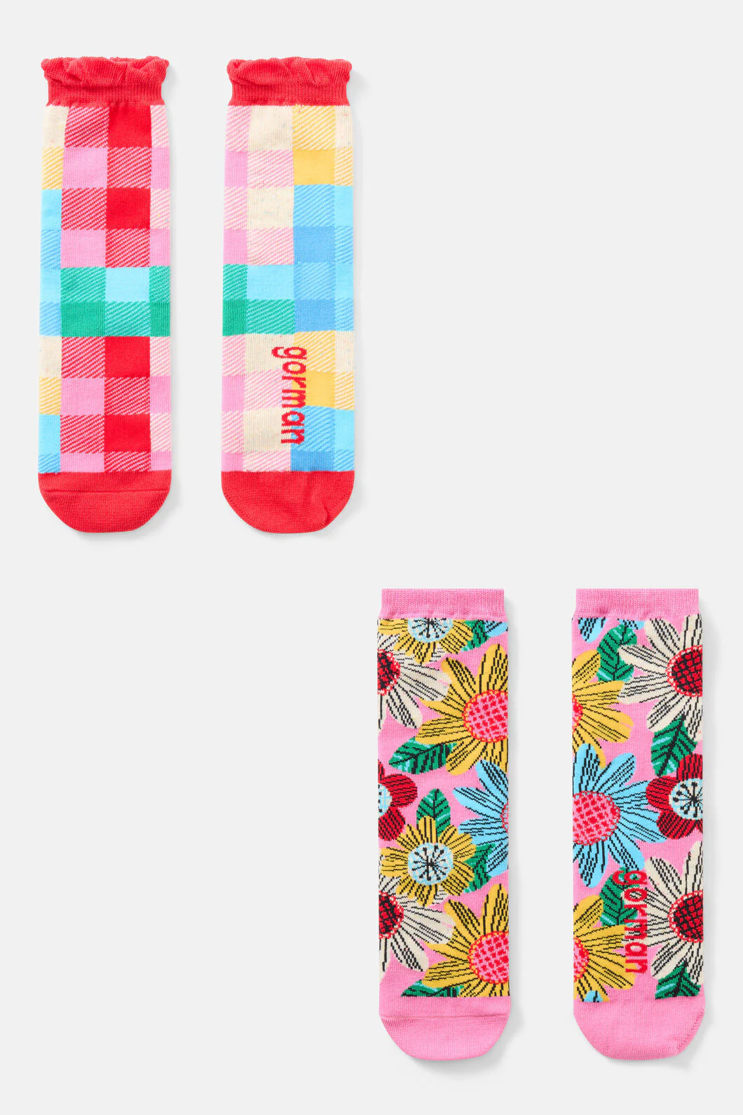 Vichy Check Kids Sock