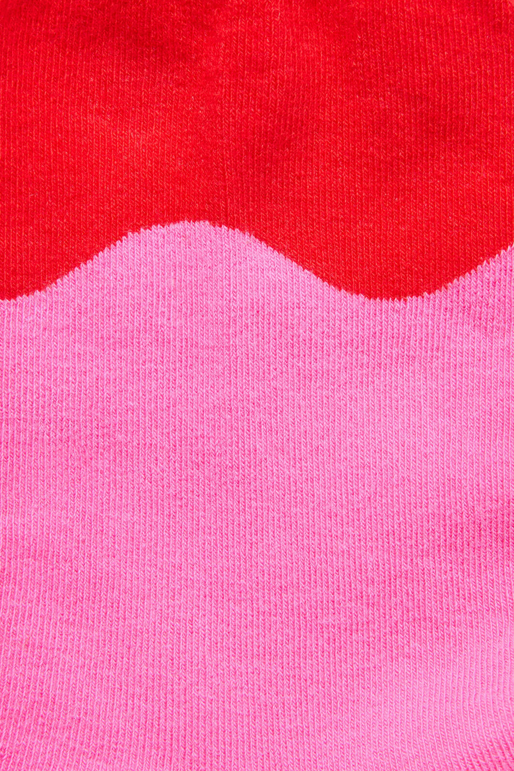 Wavy Ankle Sock Pink - Image 2