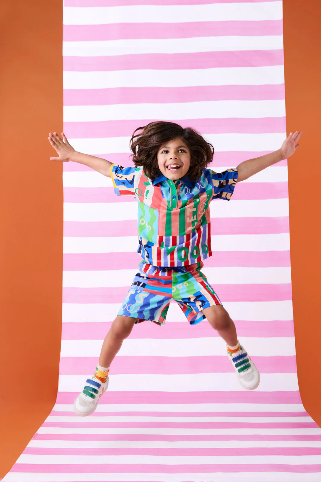 Woohoo Stripe Kids Shorts