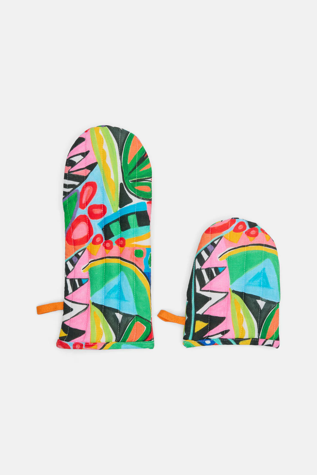 Zebra Concepts Oven Mitt Set