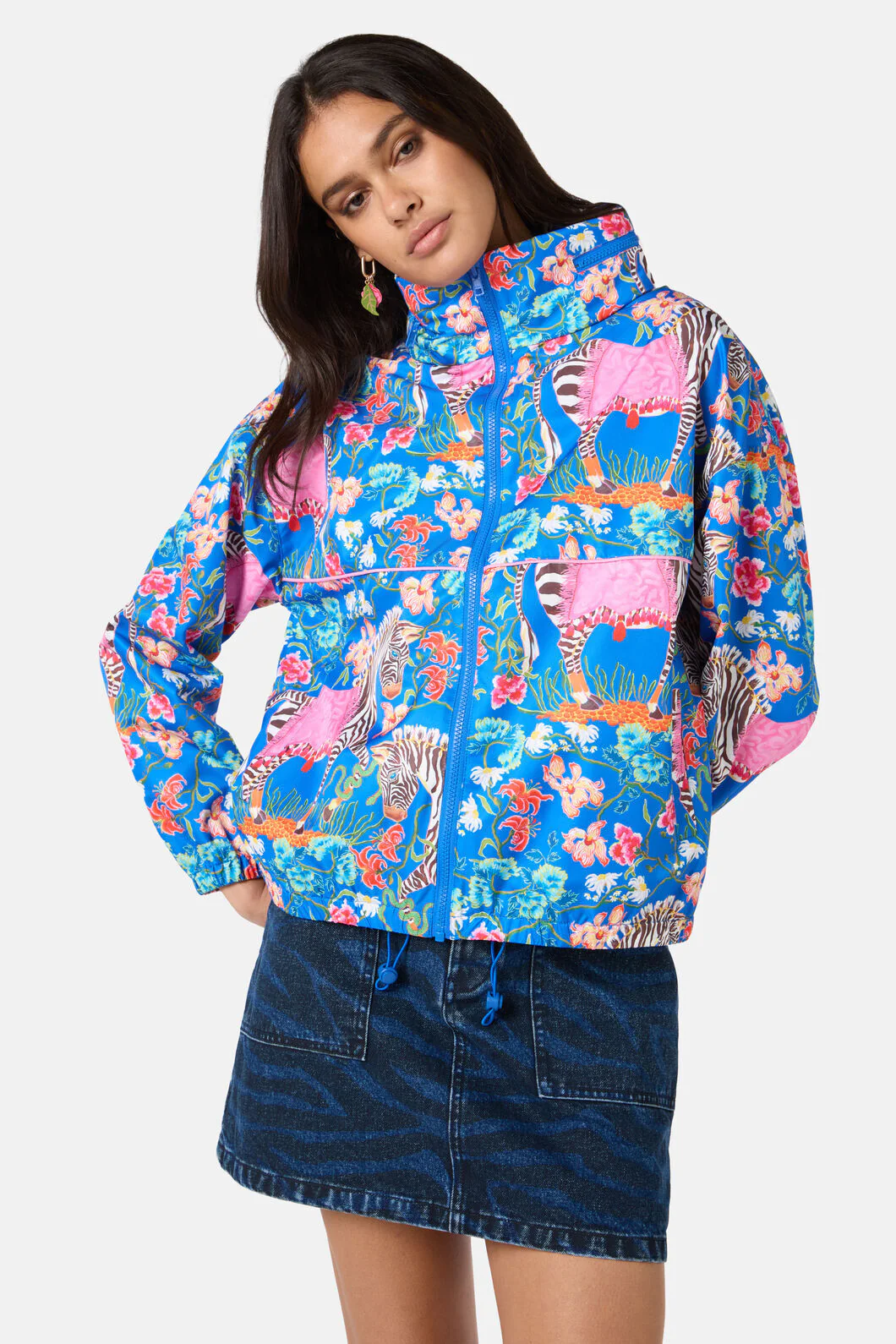 Zebra Crossing Spray Jacket