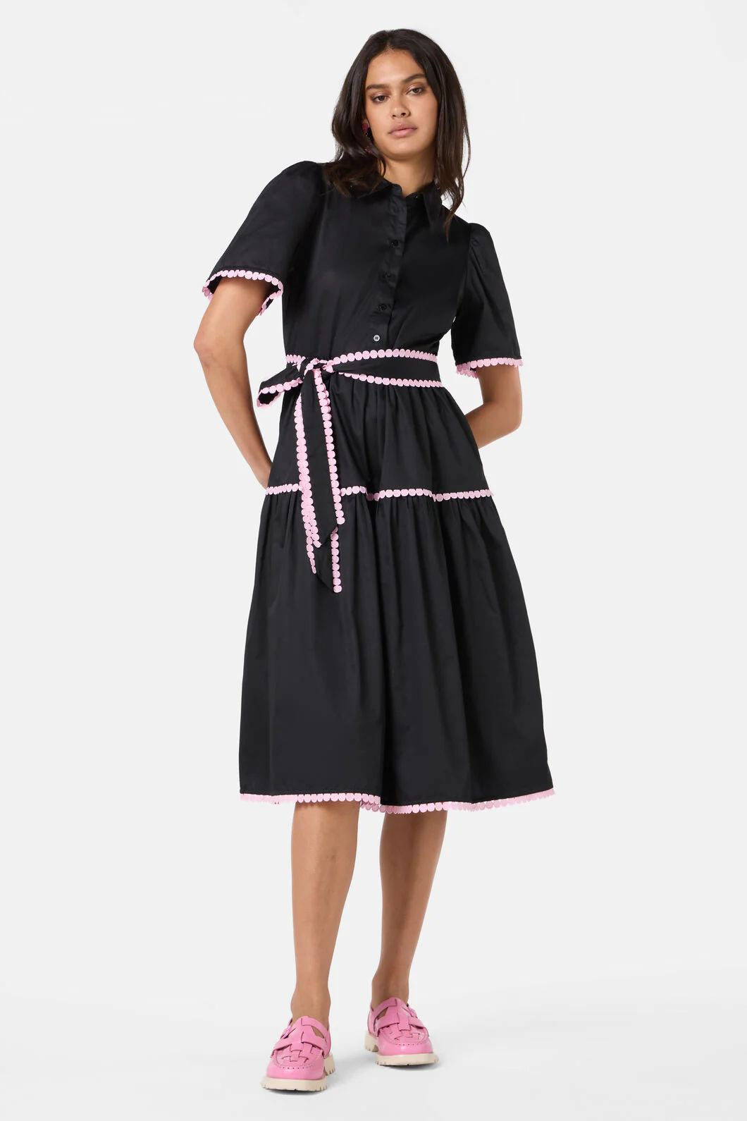 Ziggy Cotton Shirt Dress