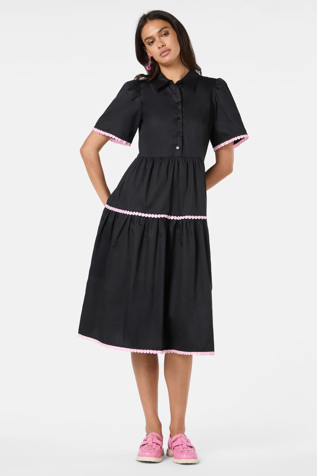 Ziggy Cotton Shirt Dress - Image 3