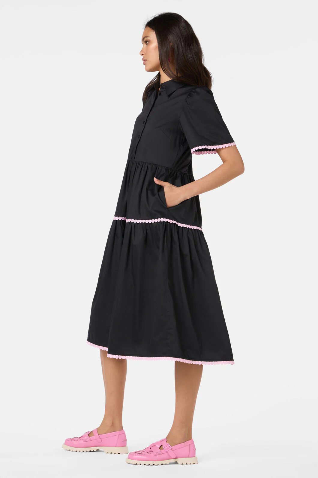 Ziggy Cotton Shirt Dress - Image 5
